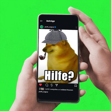 Pfeffi Instagram Screen